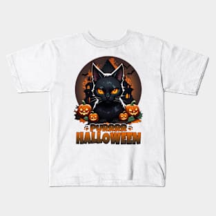 PURRR Halloween Kids T-Shirt